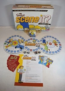 "The Simpsons" Scene It? Choose Various Replacement Parts/Buy Incomplete Game - Picture 1 of 18