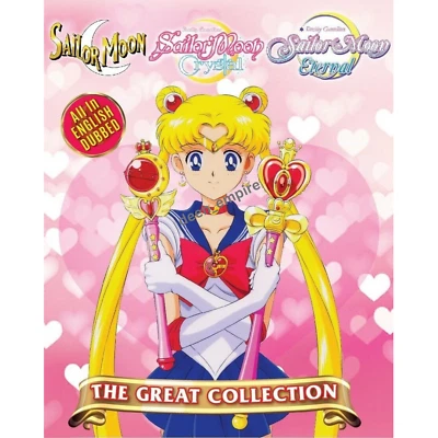DVD Anime Sailor Moon Complete Collection English Version Full Series Boxset - Image 1 of 4