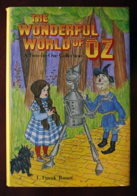 The Wonderful World of Oz: A Two-In-One Collection by L. Frank Baum 1982 HC/DJ - Image 1 of 4