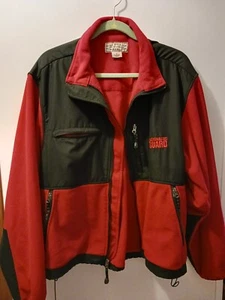 National Guard Men's Size L Long Sleeve Full Zip Fall/Winter Fleece Jacket - Picture 1 of 10