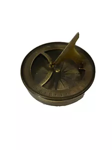 18th century sundial and compass - Picture 1 of 3