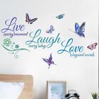 Room Quotes Self-adhesive Live Laugh Love Wall Stickers Wall Decal Home Decor