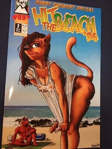 Costume da bagno Hit The Beach #2 VARIANTE peloso speciale 1994 stampa antartica fumetto - Foto 1 di 20