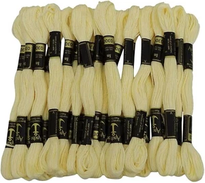 Anchor Stranded Cotton Thread for Cross Stitch/ Embroidery Color - Cream 300 - Picture 1 of 4