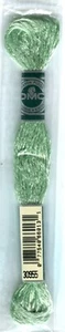 DMC Satin Floss (rayon), cross stitch #S955 - Light Green - Picture 1 of 1