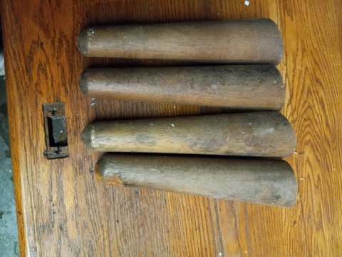 Vintage Couch Legs Cover