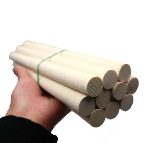 Poste de sonido para contrabajo de madera de abeto envejecida 2 piezas, poste de sonido para bajo vertical 302 * 19 mm - Imagen 1 de 5