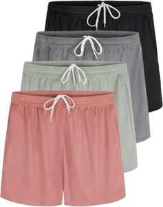 Real Essentials 4 Pack: Girl's Mesh Active Athletic Running Performance Sport XL - Picture 1 of 7