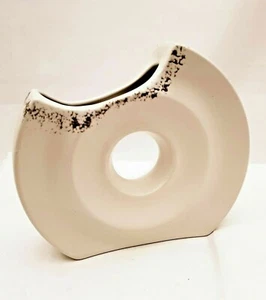 Vase "Resi" - Keramik  Glasur Alt-Weiß  - Handarbeit - Bild 1 von 3