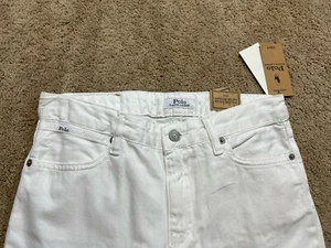 Polo Ralph Lauren Girl's size XL(16)Skinny Jeans - White NWT - Picture 1 of 9