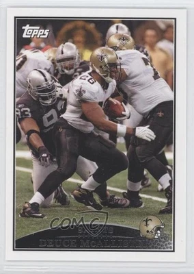 2009 Topps Deuce McAllister #24 - Image 1 of 2