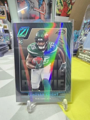 2022 Panini Zenith Rookies 1/1 Artist Proof  Zonovan Knight #184 Rookie RC Jets  - Image 1 of 3