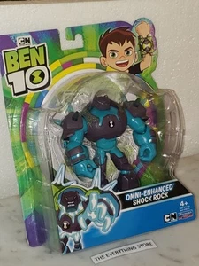 PLAYMATES BEN 10 OMNI-MEJORADO SHOCK ROCK NUEVO EN TARJETA RARO ENCONTRAR ENVÍO GRATUITO - Imagen 1 de 1