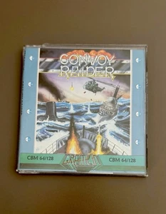Jeu Convoy Raider Commodore CBM 64 C64 128 C128 Disk Gremlin - Imagen 1 de 9