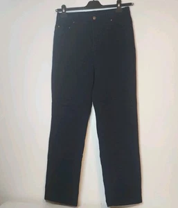 Pantalones de mezclilla Lauren Ralph Lauren para mujer talla 10 etiqueta verde azul marino oscuro RN54050 - Imagen 1 de 10