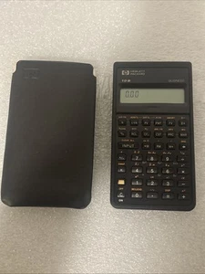 Calcolatrice aziendale Hewlett Packard HP 10B con custodia antiscivolo OTTIME CONDIZIONI - Foto 1 di 6