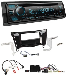 Kenwood Bluetooth USB CD Lenkrad DAB Autoradio für Nissan Qashqai 14-18 X-Trail - Bild 1 von 8