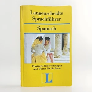 Langenscheidts sprachfuhrer Spanisch Deutsch Spanish German pocket dictionary - Foto 1 di 4