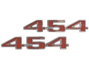 1973-1974 Corvette 454 Hood Emblem - Bild 1 von 2