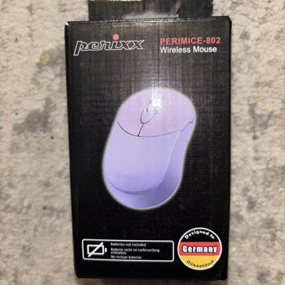 Perixx PERIMICE-802 Wireless Bluetooth Mouse 3 button Easy to carry Power saving - Image 1 of 4