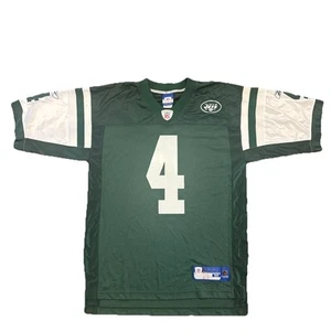 New York Jets Jersey Medium Brett Favre Mens Reebok Green - Picture 1 of 5