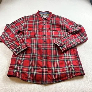 LL Bean Herren Gr. Large Tall isoliert kariert gesteppt gefüttert Hemd Jacke Primaloft - Bild 1 von 12