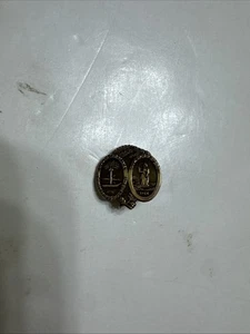 Prendedor vintage de servicio al empleado del estado de Carolina del Sur piedras púrpuras - Imagen 1 de 16