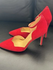 Jessica Simpson Womens Cirrus Dress Pointed Toe Ankle Strap Formal Pump Size 10 - Picture 1 of 18