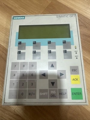 Siemens 6AV3607-1J00-0AX2 SIMATIC OP7/DP 24V Operator Panel - Image 1 of 4