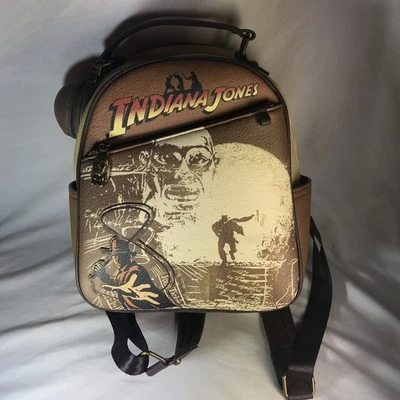 Indiana Jones Boulder Scene Mini Backpack Temple of Doom RARE - Image 1 of 3