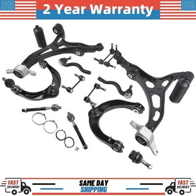 16x Front Upper & Lower Control Arm Suspension Kit For 11-15 Jeep Grand Cherokee - Image 1 of 4