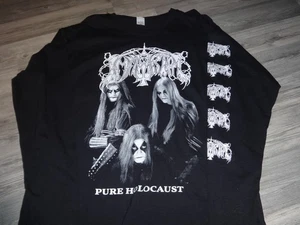 Immortal Old Unworn LS Shirt Black Metal Rotting Christ Necromantia Christ Agony - Picture 1 of 5