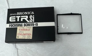 Pantalla de enfoque Zenza Bronica ETR Si-Huevo hecho en Japón nuevo en paquete - Imagen 1 de 5