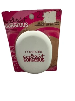 New COVERGIRL Ready Set Gorgeous  Powder Foundation 215-220 Medium - Image 1 of 4