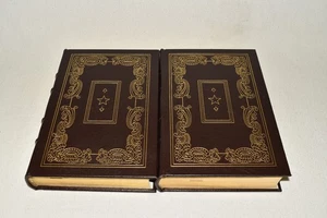 Easton Press 2V TEXAS James Michener LEATHER 1ST Space Hawaii Centennial Alaska! - Picture 1 of 18
