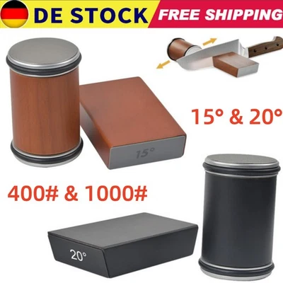 Professionelles Roll-Messerschärfer-Set 15° & 20° Schleifwinkel für Schärfen DHL - Bild 1 von 4