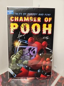 Do You Pooh? Chamber Of Pooh Chicago Fan Expo Trade Dress #13/25 Signed - Picture 1 of 6