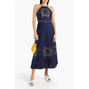 #53bk- SACHIN & BABI- NWT- Colleen Skirt In Midnight Sz:10 Ret$495 - Picture 1 of 6