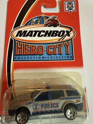 MATCHBOX  2002 HERO CITY #26 POLICE SUV  - Image 1 of 4