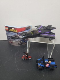 LEGO Marvel Super Heroes Black Panther Pursuit 76047 Complete with Manual 