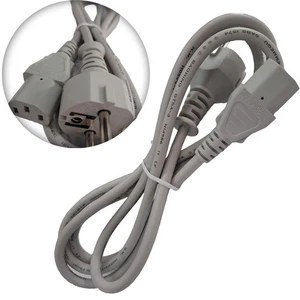 Kaltgeräte Netzkabel C13 3-polig Stromkabel für PC, Monitor, Drucker - Bild 1 von 1