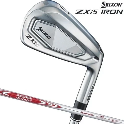 SRIXON ZXi 5 Iron Set 5-9 Pw RH N.S.PRO MODUS3 TOUR 105 Steel Flex Stiff New - Image 1 of 4