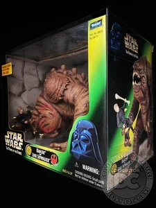 DEFLECTOR DC® Star Wars Poder de la Fuerza Rancor Luke Skywalker ESTUCHE DE EXHIBICIÓN - Imagen 1 de 2