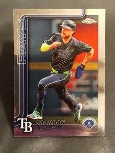 2025 Topps ✨CHROME✨#113 Brandon Low - Tampa Bay Devil Rays - Picture 1 of 3
