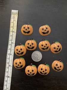 10 Stück Kürbis Harz Haarschleife Mitte - Bild 1 von 2