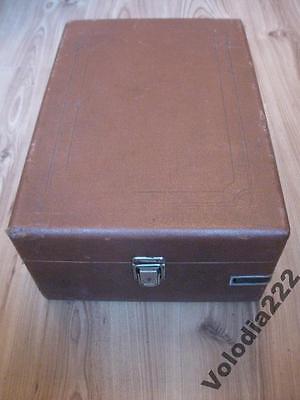 Vintage Portable Gramophone Phonograph Patephone USSR Molot SOVIET • 259.99€