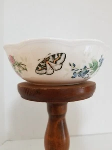 Lenox Porcelain Bowl All Purpose Cereal Soup Bowl Pink, White And Blue... - Picture 1 of 13