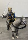 Schleich Papo Knight  Medieval Horse Rider with Sword Shield & Horse Figurines