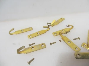 Mini Vintage Brass Blinds Tie Hook Blind Cord Picture Hanger Key Old - £2.50each - Picture 1 of 5