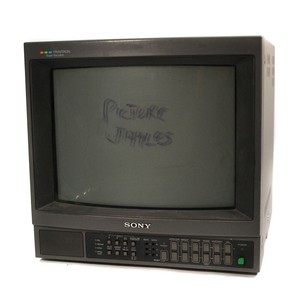 Sony PVM-1344Q 13" Trinitron Super Fine Pitch Color Video Monitor AS/IS